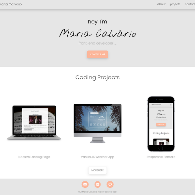  Responsive Portfolio Website